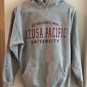 Azusa Pacific University APU Gray Sweatshirt Hoodie